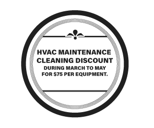 Hvac maintenance discount